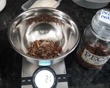 A picture of step 1 of Choco stick [keto].