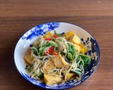 Foto langkah ke 5 dari resep Tumis Tahu Tauge Sawi.