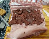 Foto del paso 4 de la receta: Carré de cerdo relleno