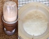 A picture of step 2 of Gondhoraj Ghol (Bengali Style Kaffir Lime Buttermilk).
