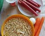 2006. zöldbab leves virslivel 🙂 recept fázis 1 fotója