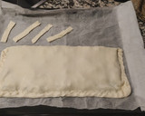 Foto del paso 5 de la receta: Empanada de espinacas, bacon, queso de cabra y patata