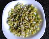 Foto del paso 3 de la receta: Ensalada de pepino y cebolla