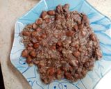 صورة لخطوة 1 من وصفة فول بالسجق