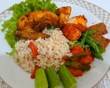 Foto langkah ke 7 dari resep Nasi Liwet.