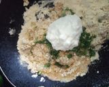 A picture of step 1 of Gatte ki pulao.