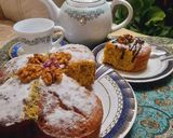 عکس مرحله 1 از دستور کیک هویج و گردو