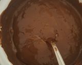 Csíkos Csokis Süti - sütés nélkül /teljes kiőrlésű kekszel/ recept fázis 3 fotója