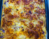 Foto del paso 8 de la receta: TORTA SALADA DE CEBOLLAS Y QUESOS 🧅🧀🥚🍶🧅🧀🥚🍶