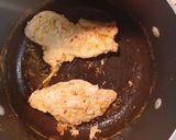A picture of step 5 of Breakfast Chicken.