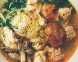 Hình bước làm 5 của món Bún mọc homemade