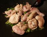 Foto del paso 11 de la receta Wok de arroz cremoso con pollo,en salsa de pate y pimientos