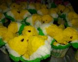 Foto langkah ke 9 dari resep Bolu kukus semangka simpel ga ribet.