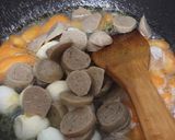 Foto langkah ke 3 dari resep Tumis Telur Puyuh dengan sayuran.