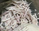 A picture of step 3 of Taro Cake.