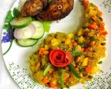 সাবুদানার খিচুড়ি রেসিপি ধাপ - 4 ছবি