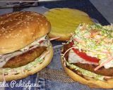 Foto del paso 7 de la receta: Sándwiches con hamburguesa shami