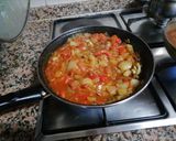 Foto del paso 1 de la receta: Alubias con anillas de calamar y mejillones