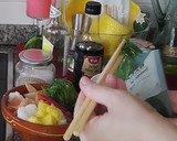 Foto del paso 3 de la receta: Poke-bowl de arroz sushi y salmón ahumado