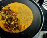 A picture of step 8 of Stuffed Paneer Besan Chilla.