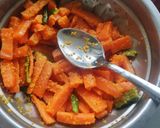 A picture of step 2 of Carrot Chilli Pickle 🥕🌶️.