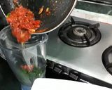 A picture of step 7 of Palak Paneer.