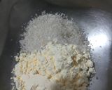 A picture of step 1 of Custard halwa.