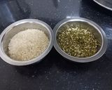 મગ ની ખીચડી (Mug ni khichdi Recipe in Gujarati) રેસીપી સ્ટેપ1ફોટો