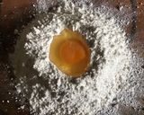 A picture of step 1 of California Farm Fresh Made Bowtie Pasta and Squid Rabas Tappas.