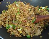 Foto langkah ke 6 dari resep Nasi Goreng Kambing Smokey.