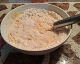 Foto del paso 3 de la receta: Bizcochuelo Marmolado con Dulce de Leche, Coco y Limón con Cocoa