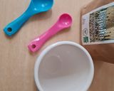 Foto del paso 1 de la receta: Mug cake de espelta y café ☕ Tortita en taza ♥