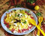 A picture of step 4 of LEMON RICE/ Chitranna & Gojju.