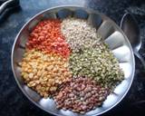 Panch Dal khichadi recipe step 1 photo