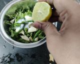 A picture of step 3 of Mint Coriander Chutney.