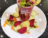 A picture of step 4 of Pomegranate Beet Refresher.