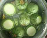 Foto del paso 1 de la receta: Calabacines rellenos de pollo a la Mexicana a la Mario, s
