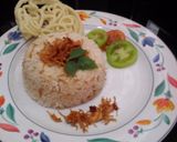 Foto langkah ke 3 dari resep Nasi liwet teri.