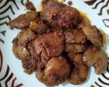 Foto langkah ke 4 dari resep Rendang Jengkol Ayam.