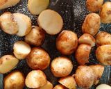 A picture of step 2 of Baby Potatoes Hash.