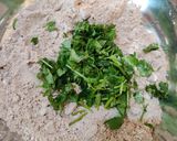 A picture of step 3 of Ragi Roti..