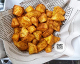 A picture of step 6 of Spiced sweet potato cubes.