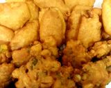 A picture of step 5 of Quick corn and potato fritters (one batter)😊.