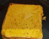 A picture of step 3 of Besan Cheesy Chutney Sandwich.