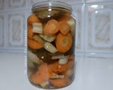 Une image de l'étape 6 de Légumes au vinaigre.