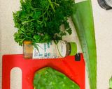 Foto del paso 1 de la receta: Batido quema grasa. de perejil aloe Vera y nopal