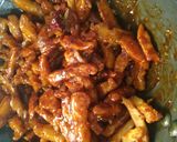 A picture of step 7 of Honey chilli potato.