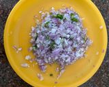 A picture of step 2 of Masala Oats.
