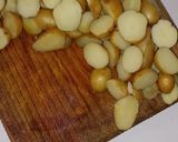 Foto del paso 6 de la receta: Pierna en salsa de piña con papas salteadas