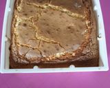 Une image de l'étape 8 de Brownie au chocolat blanc et aux éclats de cacahuètes 😊 #mars.